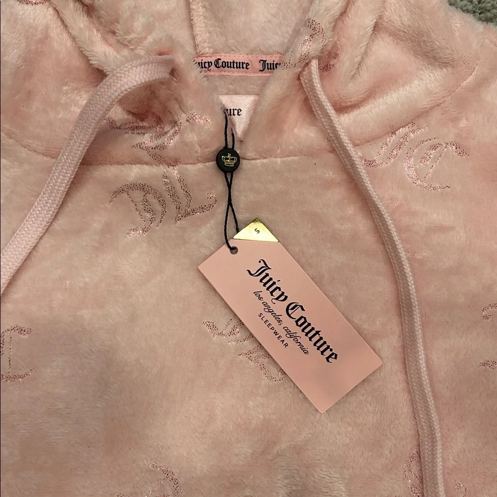 Juicy Couture Pink Fleece Set S - Picture 4 of 5